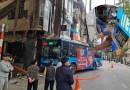 Hà Nội: Xe bus mất lái đâm vào quán ăn khiến 3 người bị thương nặng
