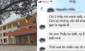 Thầy giáo cấp 3 ở Quảng Ninh bị tố quấy rối nữ sinh: Phòng GD - ĐT lên tiếng