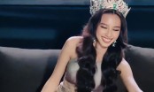 Hoa hậu Thùy Tiên gây tranh cãi vì dáng ngồi vắt chân tại sự kiện quốc tế