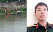 Thượng úy quân đội 'gây sốt' với khả năng bơi như 'kình ngư' khi lao xuống sông cứu cô gái nhảy cầu tự tử