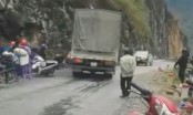 Tạm giữ “phượt thủ” hành hung tài xế xe tải ở Hà Giang