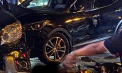 Hà Nội: Ô tô điên tông hàng loạt xe máy trên đường khiến nhiều người thương vong