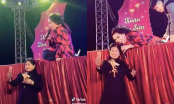 Chiều fan, ca sĩ Phi Nhung có màn xử lý 'đi vào lòng người' khi biểu diễn ở sân khấu quá cao