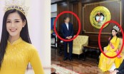 Tân Hoa hậu Đỗ Thị Hà bị chỉ trích vô lễ, ngồi khi thầy giáo đứng báo cáo: Sinh viên NEU đồng loạt lên tiếng bênh vực