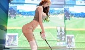 'Hot girl dược phẩm' gây hoang mang vì chiếc váy có như không khi chơi golf
