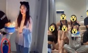 Bất chấp chỉ thị 16, hot girl Hà Nội tụ tập bạn bè mừng sinh nhật, nghi sử dụng bóng cười trong bữa tiệc