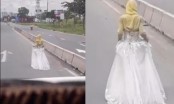“Cô dâu” lang thang trên đường sau cú sốc mất chồng trong ngày cưới: Là con trai 100%, có sở thích mặc váy