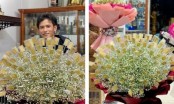 Đại gia Cần Thơ tặng vợ bó hoa gắn 100 lượng vàng SJC, trị giá gần 7 tỷ đồng ngày 8/3