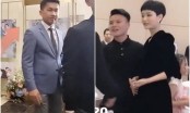 Lộ clip Hiền Hồ và đại gia Hồ Nhân đi ăn cưới cầu thủ Duy Mạnh năm 2020