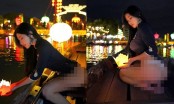 Full ảnh nữ du khách khoe mông, tạo dáng phản cảm ở phố cổ Hội An: Công an truy tìm để nhắc nhở