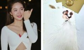 Lộ thiệp mời siêu đám cưới của Minh Hằng, in rõ gương mặt hôn phu đại gia