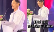 Bài phát biểu “tốn nước mắt” của người cha trong lễ tốt nghiệp của con gái bị câm điếc