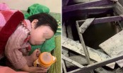 Clip: Khoảnh khắc cứu bé gái 3 tuổi rơi xuống cống thoát nước ở Bắc Giang
