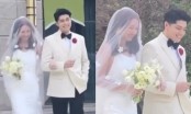 Sự thật bức ảnh Noo Phước Thịnh mặc vest trông như chú rể, khoác tay cô dâu tiến vào lễ đường