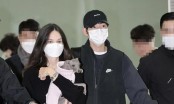 Xuất hiện cùng nhau tại sân bay, nhan sắc vợ Song Joong Ki gây chú ý