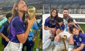 Vợ Messi sẽ nhận án phạt từ FIFA vì chạm vào cup vàng World Cup?