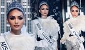 Tân Miss Universe diện váy tái chế sau đăng quang, fan xuýt xoa: Đúng là nói được làm được