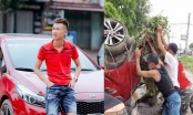 Clip vụ tai nạn kinh hoàng của nhóm Youtuber Duy Thường tại Bắc Ninh: Duy Thường không có mặt trên xe