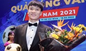 Hoàng Đức giành danh hiệu Quả bóng vàng 2021, Quang Hải về nhì, Tiến Linh thứ 3