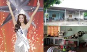 Căn nhà ở quê của Hoa hậu Ngọc Châu: Đơn sơ, nội thất đã cũ kỹ