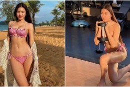 Mặc bikini đi tập gym bị chê phản cảm, bạn gái Đặng Văn Lâm giải thích thế nào?