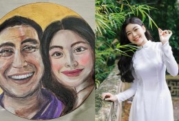Con gái cả nhà MC Quyền Linh đạt giải cao nhất cuộc thi hội họa tại Sài Gòn