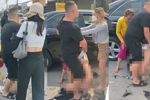 Bình Dương: Một cô gái nghi bị nhóm người đánh ghen, cắt tóc, lột đồ giữa phố