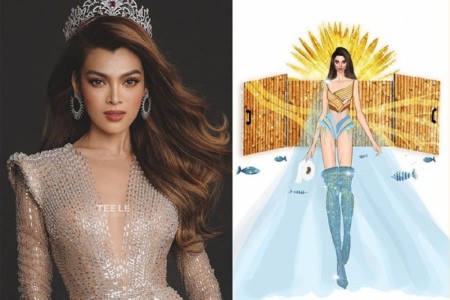 Ý tưởng trang phục 'Cầu Tõm' dự thi Miss International gây tranh cãi trong cộng đồng