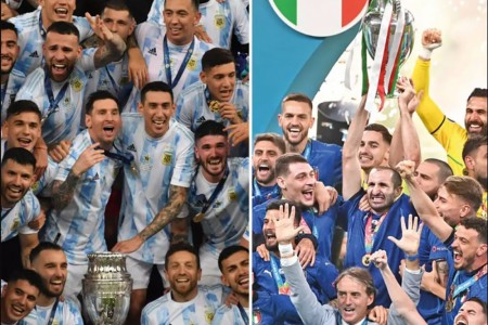 Trận đấu siêu kinh điển giữa những nhà vô địch: Khi Argentina đối đầu Italy