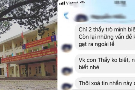 Thầy giáo cấp 3 ở Quảng Ninh bị tố quấy rối nữ sinh: Phòng GD - ĐT lên tiếng