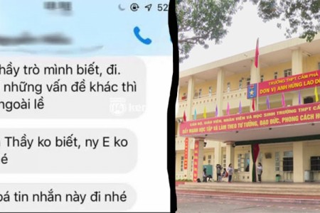 Kết luận bất ngờ về vụ thầy giáo Quảng Ninh bị tố nhắn tin quấy rối nữ sinh
