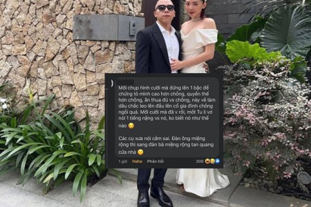 Tóc Tiên khoe ảnh cưới kỷ niệm 2 năm kết hôn, CĐM bất ngờ nhận xét: 'Đàn bà miệng rộng tan quang cửa nhà'