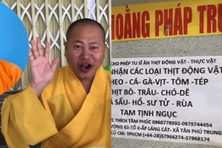 Thực hư thông tin 'Thầy chùa ăn thịt chó' Nguyễn Phúc Minh tốt nghiệp ĐH Luật TP.HCM