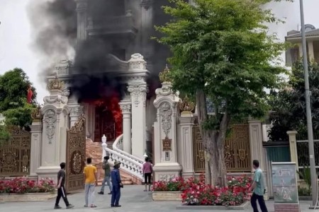 Vụ cháy biệt thự ở Quảng Ninh: Hé lộ nguyên nhân ban đầu
