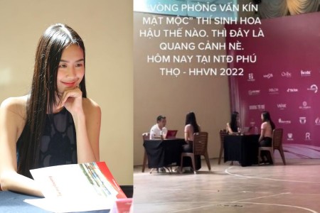 Thí sinh Hoa hậu Việt Nam 2022 để mặt mộc, test vấn đáp cực gắt với BGK