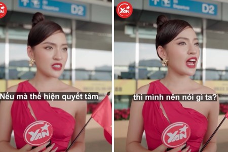 'Hoa hậu' Trần Thanh Tâm gây tranh cãi vì trình độ tiếng Anh yếu kém