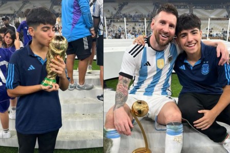 Cậu bé 'số hưởng' nhất làng bóng thế giới được Messi nhận làm con nuôi là ai?