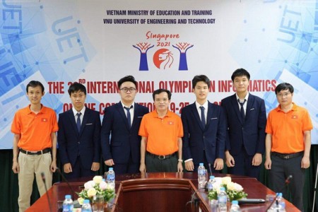 Olympic Tin học Quốc tế 2021: Việt Nam giành 4 huy chương bạc