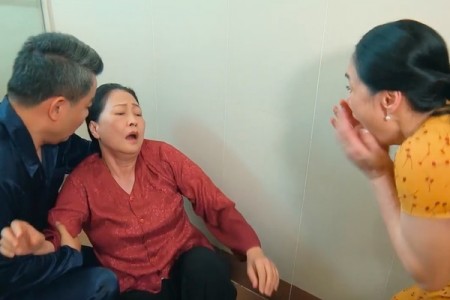 'Hương vị tình thân' tập 79: Nam biết chuyện ông Sinh đi tù, bà Xuân bị mắng vì làm mẹ chồng ngã