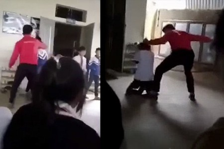 Xác minh đoạn clip 'thầy giáo đánh học sinh dã man' tại một trường THCS ở Lai Châu