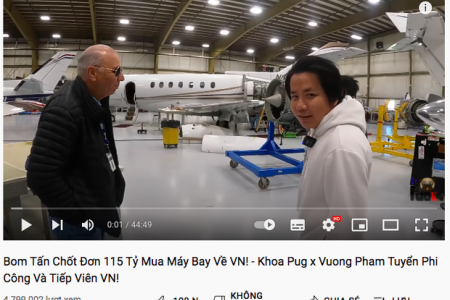 Khoa Pug bị tố “lươn lẹo” nửa vời trong vlog mua máy bay 115 tỷ cùng Vương Phạm, giật tiêu đề gây sốc nhưng sự thật là…