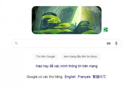 Google Doodle tôn vinh Hang Sơn Đoòng
