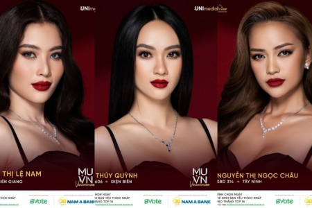 Top 12 gương mặt sáng giá cho chiếc vương miện Hoa hậu Hoàn vũ Việt Nam 2022