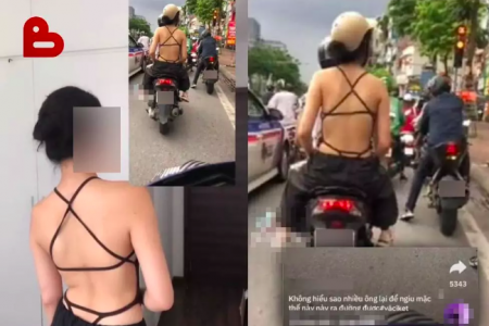 Vụ cô gái ăn mặc hở hang bị quay clip trên phố Xã Đàn: 'Muốn mặc gì thì cứ mặc thôi'