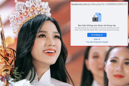 Trang Facebook cá nhân của Hoa hậu Đỗ Thị Hà “bay màu” sau ồn ào không theo dõi Jisoo - BlackPink