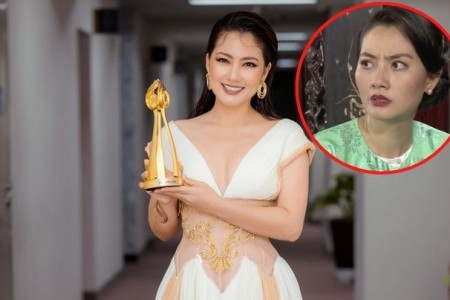 Ngọc Lan giành giải 'Nữ diễn viên xuất sắc nhất' tại Liên hoan truyền hình toàn quốc