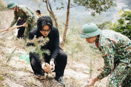 Trồng 26 nghìn cây Sa Mộc, Hà Anh Tuấn 'phủ xanh' đất Hà Giang