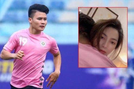 Bạn gái tin đồn Quang Hải tung ảnh hẹn hò ngầm động viên “chàng” trước trận đối đầu Indonesia