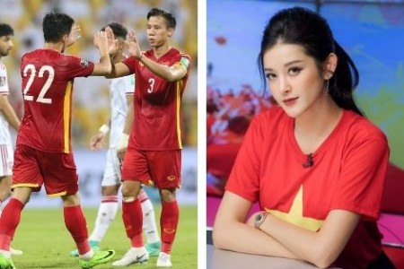Á hậu Huyền My dự đoán bất ngờ kết quả trận Việt Nam gặp Trung Quốc tại vòng loại World Cup 2022