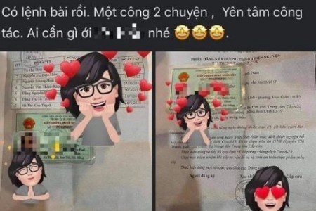 Khoe “lệnh bài” thông chốt kiểm dịch lên mạng xã hội, cô gái ở Đà Nẵng trả cái giá đắng ngắt